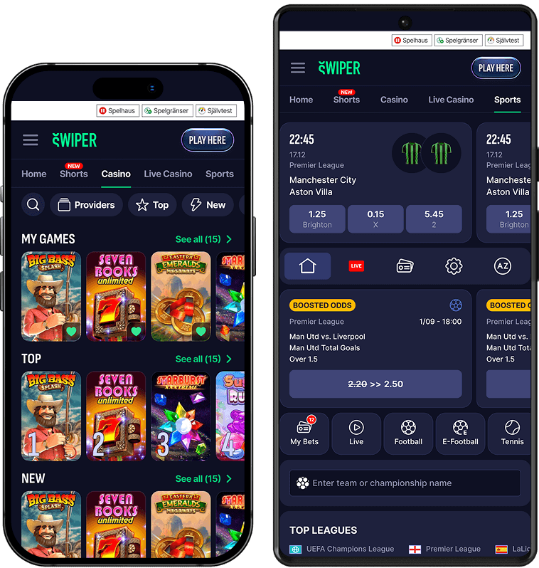 Swiper app