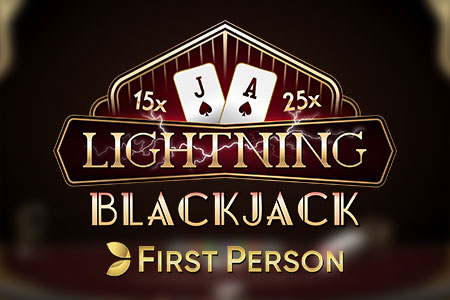 First Person Lightning Blackjack