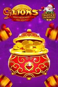 9 Lions Hold the Jackpot Santas Jackpots