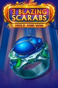 3 Blazing Scarabs Hold and Win